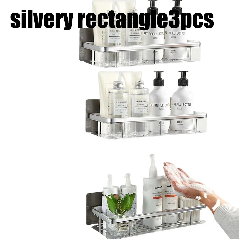 Bathroom Shelf Bathroom Towel Rack Shelves Wall Shower