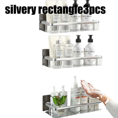 Bathroom Shelf Bathroom Towel Rack Shelves Wall Shower