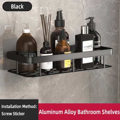 Bathroom Shelf Bathroom Towel Rack Shelves Wall Shower