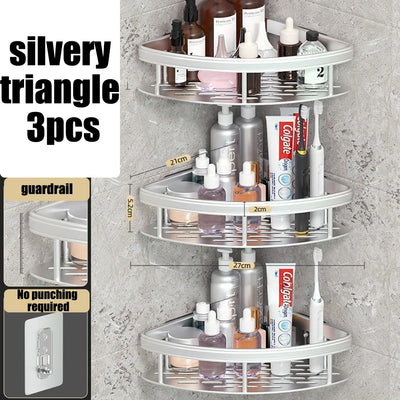 Bathroom Shelf Bathroom Towel Rack Shelves Wall Shower