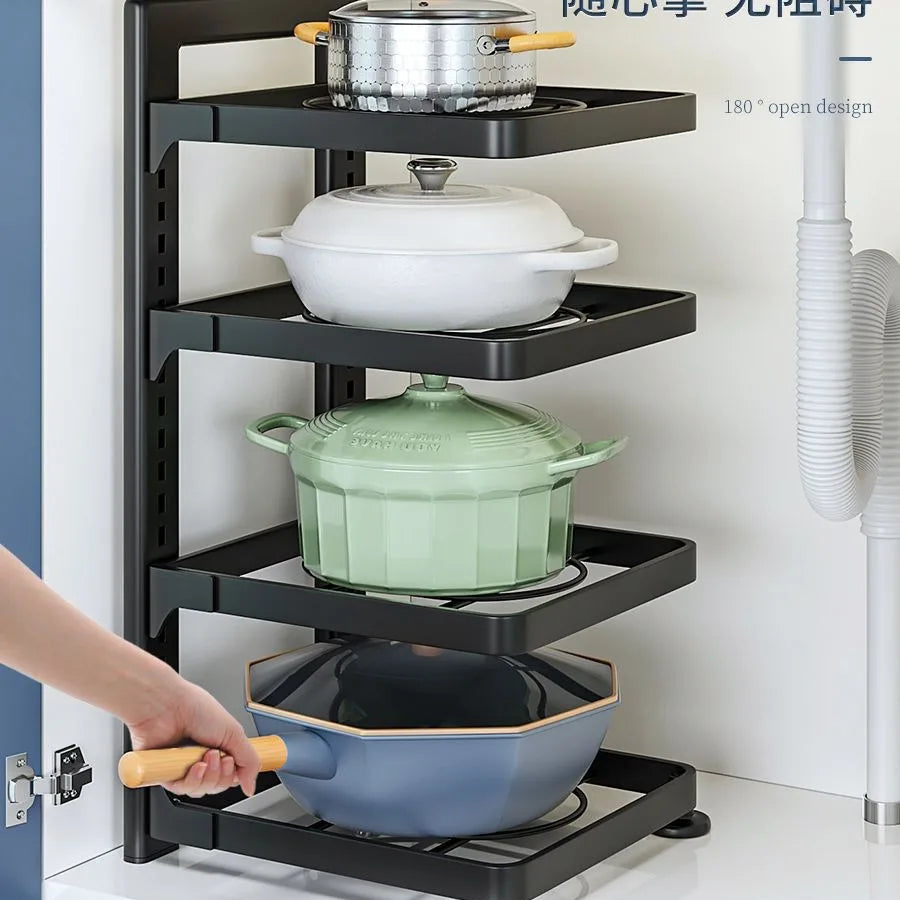 Multi-layered Household Cabinets Kitchen Organizer