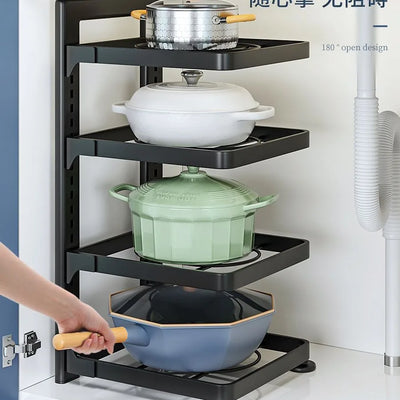 Multi-layered Household Cabinets Kitchen Organizer