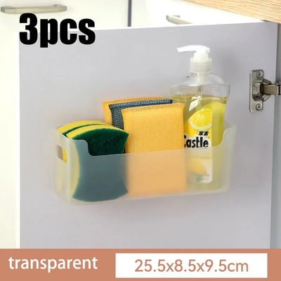 Kitchen cabinets classified and organized into storage boxes for dishes seasoning bottles drawers and storage boxes