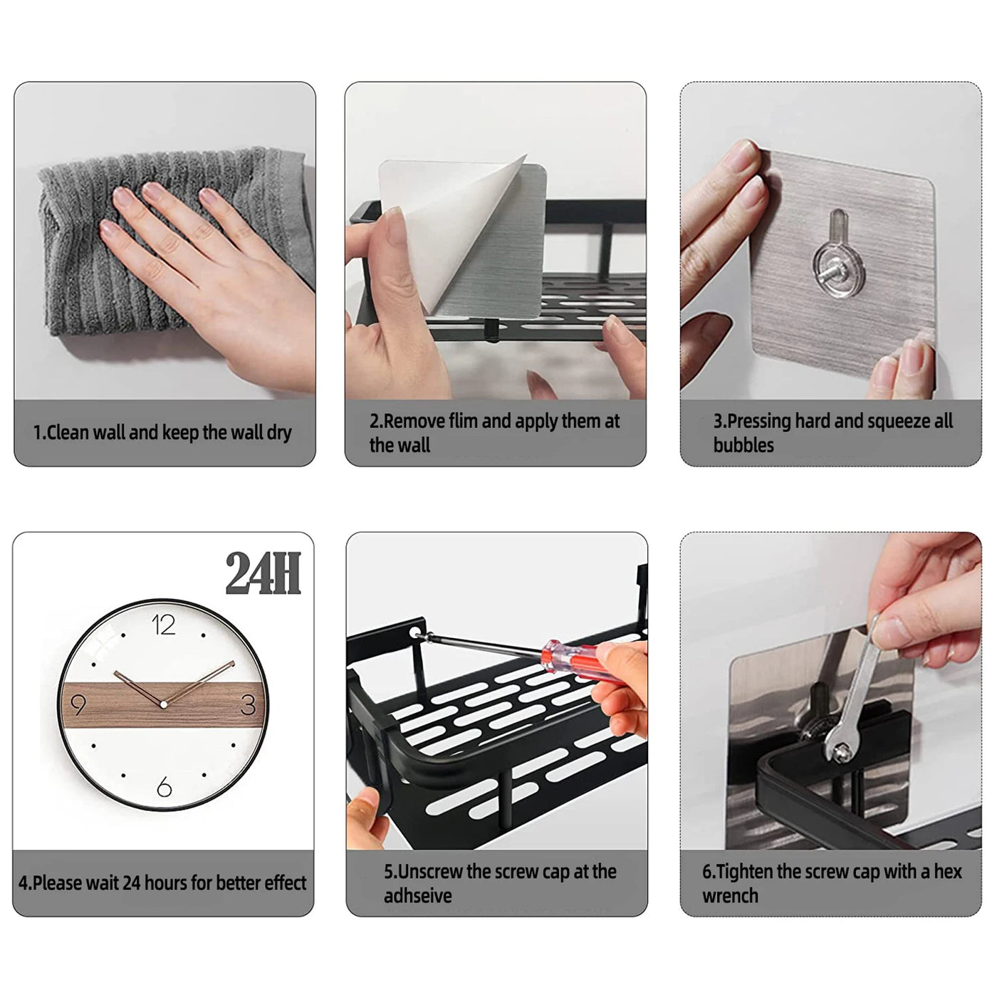 Bathroom Shelf Bathroom Towel Rack Shelves Wall Shower