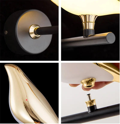 Bedroom Bedside Wall Light Living Room Decoration