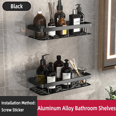Bathroom Shelf Bathroom Towel Rack Shelves Wall Shower