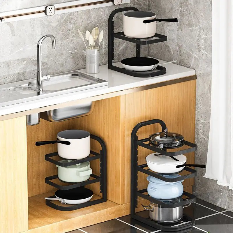 Multi-layered Household Cabinets Kitchen Organizer