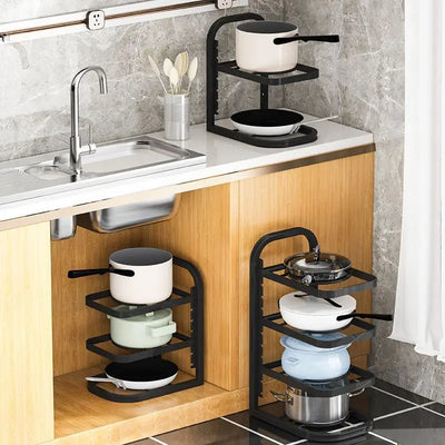 Multi-layered Household Cabinets Kitchen Organizer